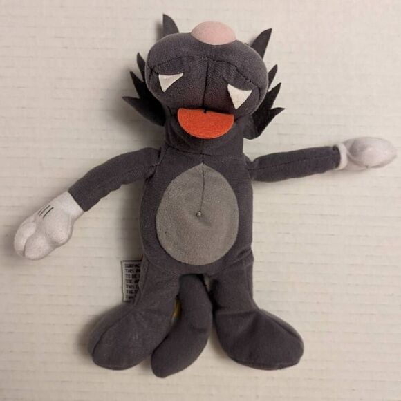 Vintage 1999 NEW! The Simpsons Scratchy Plush Stuffed Animal Animation Animated‎ - Picture 2 of 8